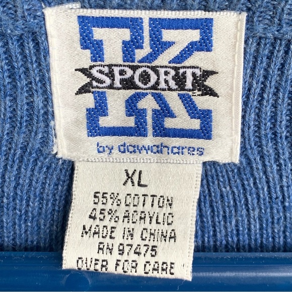 Kentucky Wildcats Sweater Vest Pullover Adult Size XL UK Logo Embroidered BBN - Picture 4 of 6